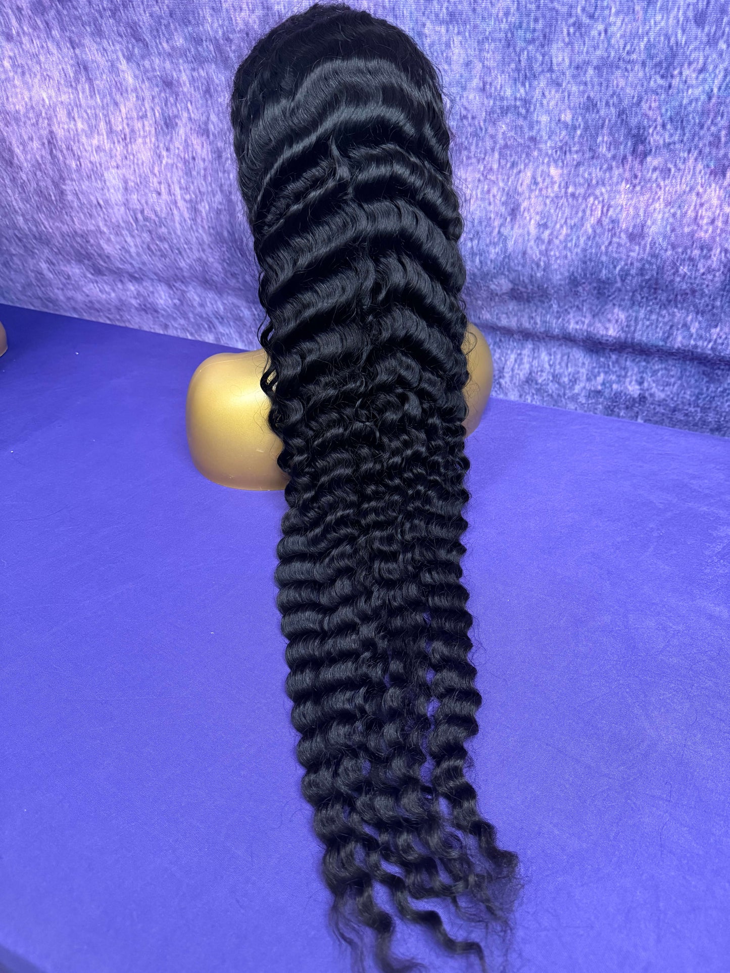 13x6 HD Lace Wig – Deep Curl – Natural – 20in – 200%