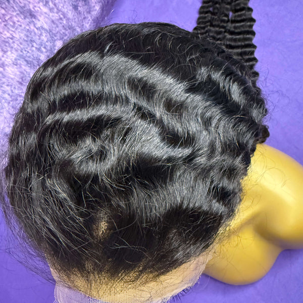 13x6 HD Lace Wig – Deep Curl – Natural – 20in – 200%