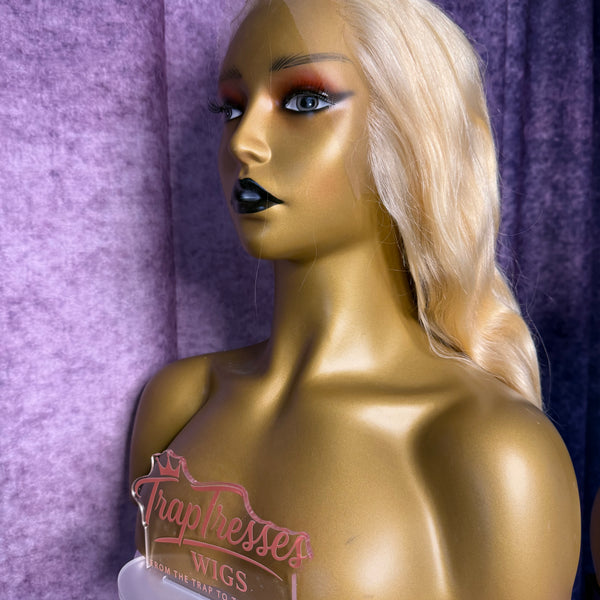 13x6 HD Lace Wig – Body Wave – Platinum Blonde – 16in – 180%