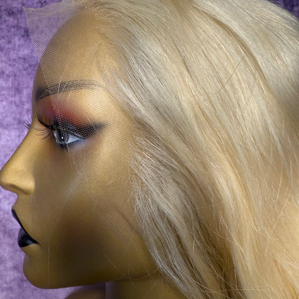 13x6 HD Lace Wig – Body Wave – Platinum Blonde – 16in – 180%