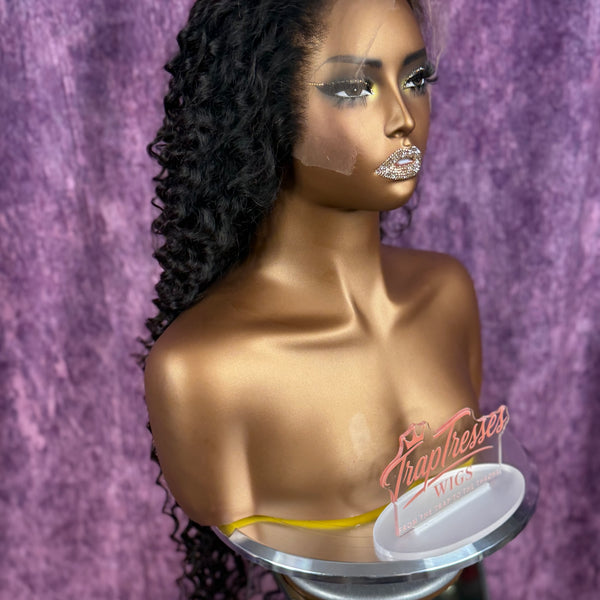13x6 HD Lace Wig – Deep Wave – Natural – 200%