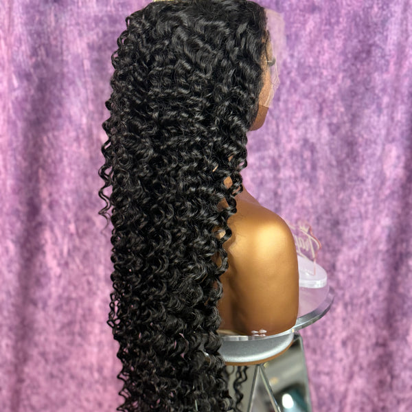 13x6 HD Lace Wig – Deep Wave – Natural – 200%