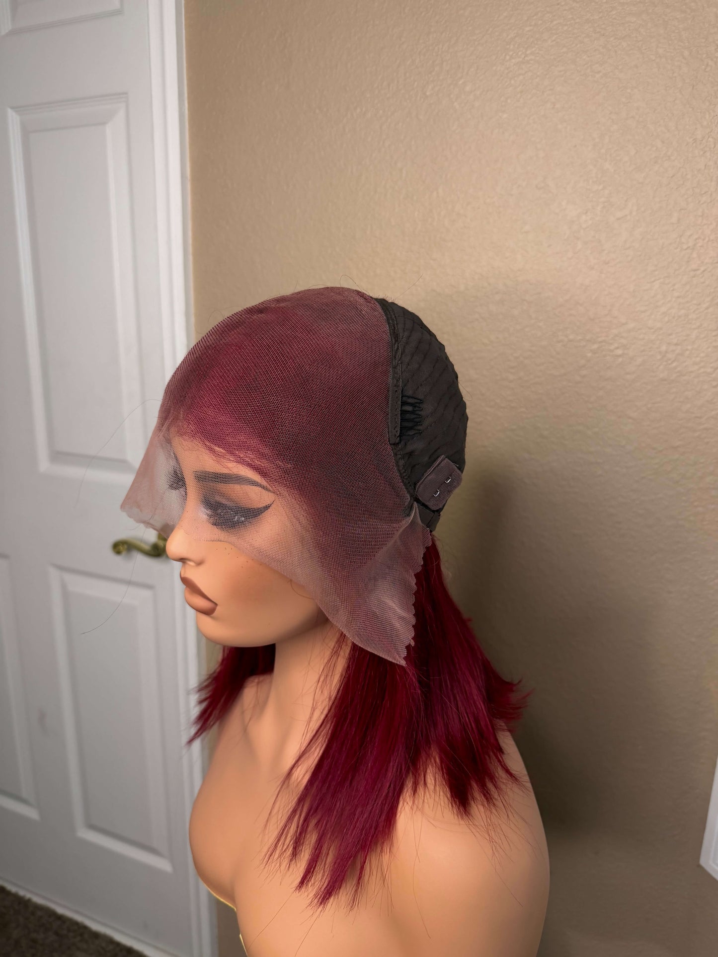 13X6 HD Lace Wig - Straight - 99J - 12in - 180%