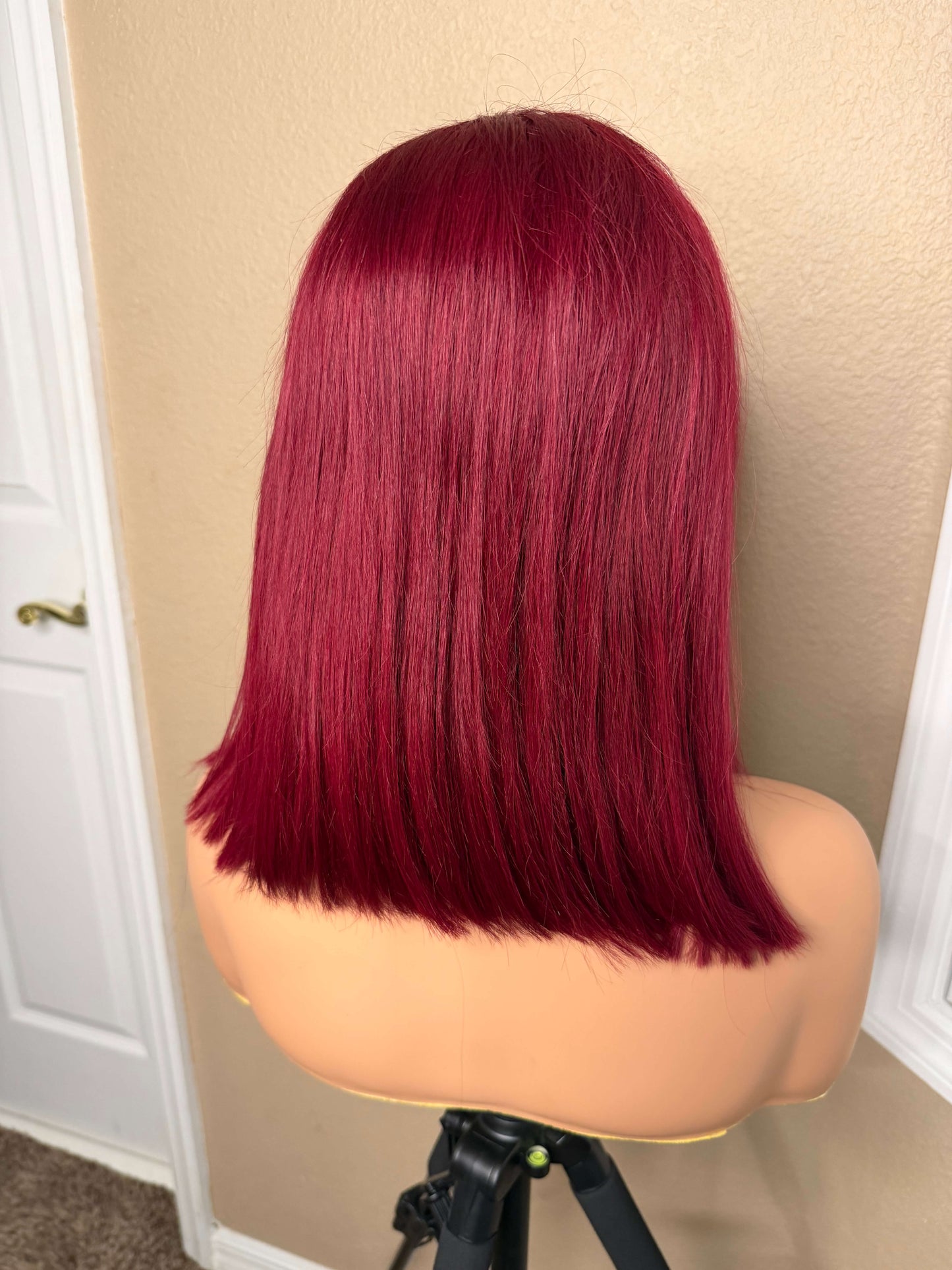 13X6 HD Lace Wig - Straight - 99J - 12in - 180%