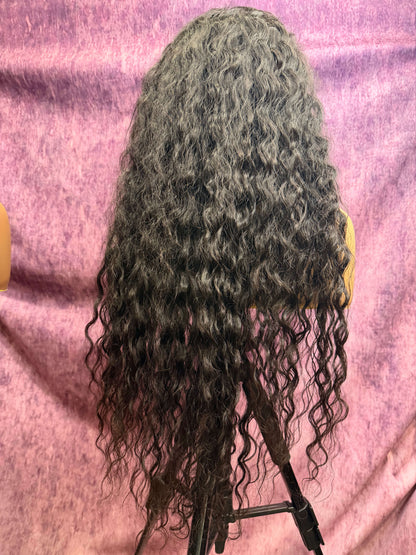 13X6 TP Lace Wig - Water Wave - NAT - 30in - 250%