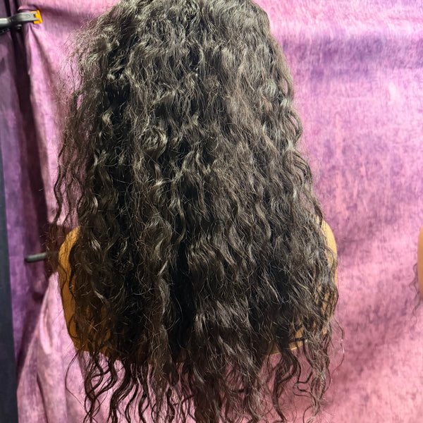 13x6 TP Lace Wig – Curly Wave – Natural – 24in – 250%