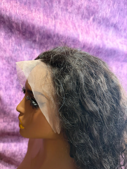 13x6 TP Lace Wig – Curly Wave – Natural – 24in – 250%