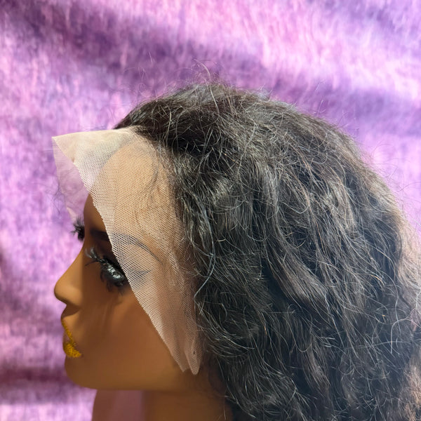 13x6 TP Lace Wig – Curly Wave – Natural – 24in – 250%