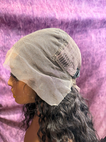 13X6 TP Lace Wig - Water Wave - NAT - 30in - 250%