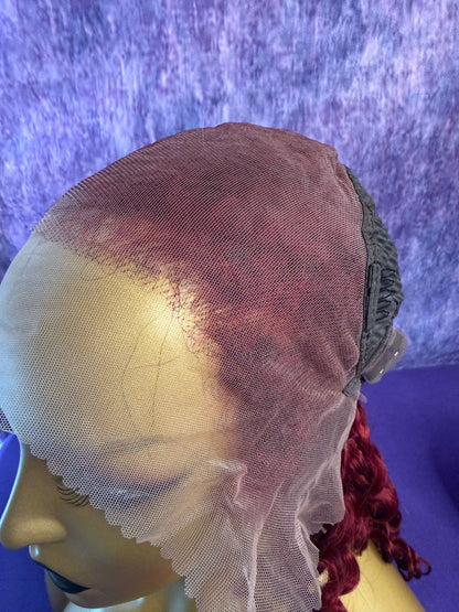 13X6 HD Lace Wig - Deep Wave - 99J - 16in - 200%
