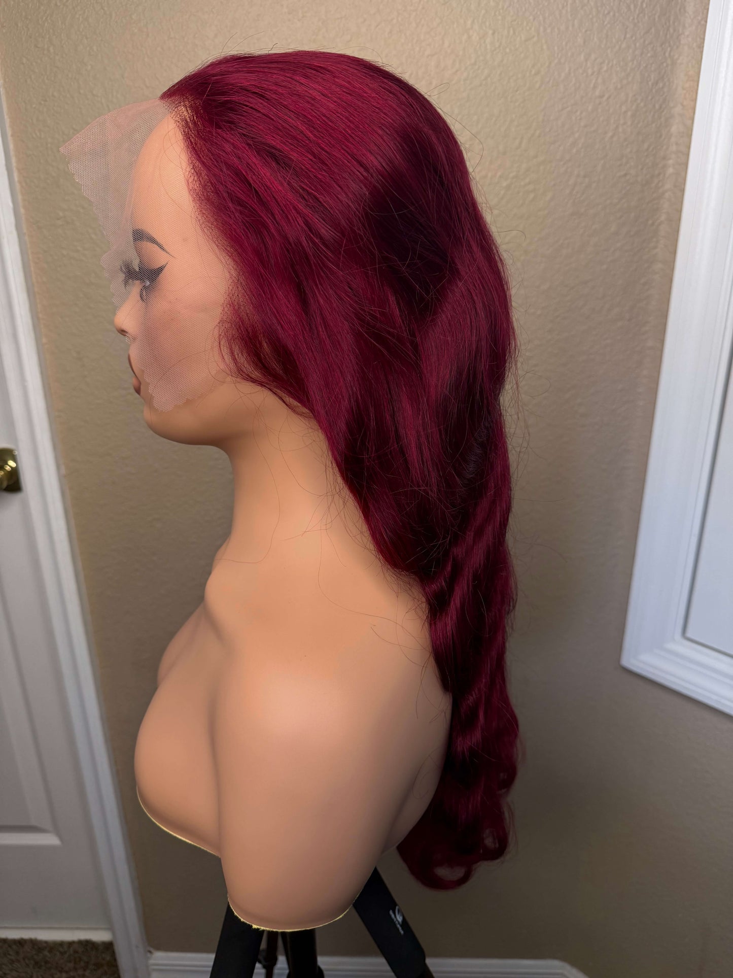 13X6 HD Lace Wig - Body Wave - 99J - 24in - 200%