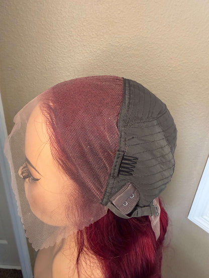 13X6 HD Lace Wig - Body Wave - 99J - 24in - 200%