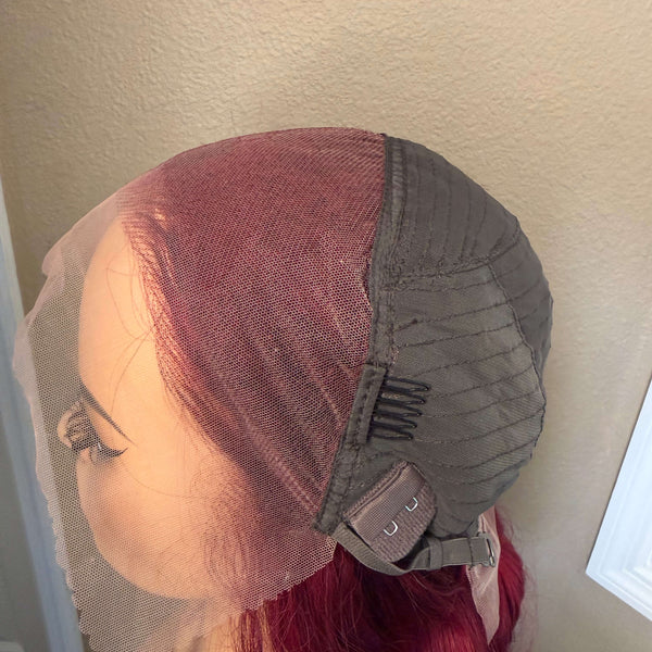 13X6 HD Lace Wig - Body Wave - 99J - 24in - 200%