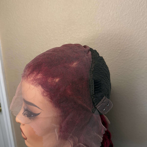 13X6 HD Lace Wig - Deep Wave - 99J - 16in - 200%