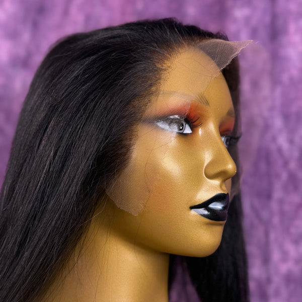 13x6 HD Lace Wig – Straight – Natural – 200%