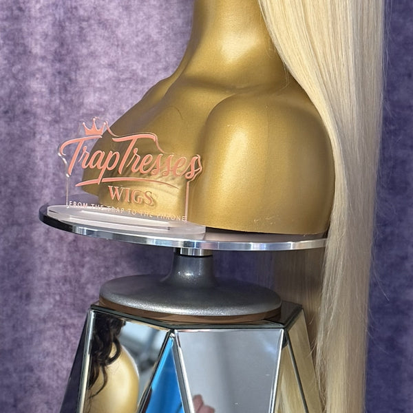 13x6 HD Lace Wig – Straight – Platinum Blonde –180%