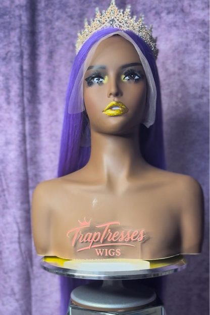 STRAIGHT PURPLE FRONT VIEW