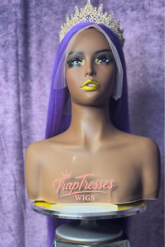 STRAIGHT PURPLE FRONT VIEW