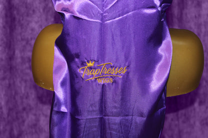 TrapTresses Queens Wig Bonnet close up view