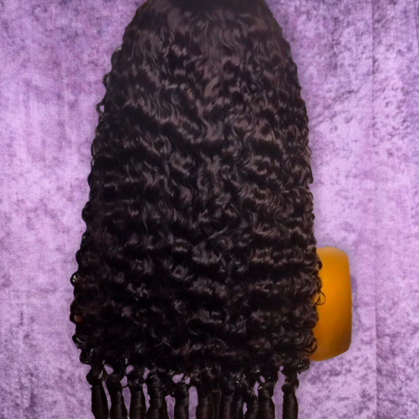 13x6 HD Lace Wig - Burmese Curly - Natural- 28in -200%